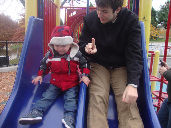 emmett-dad-slide