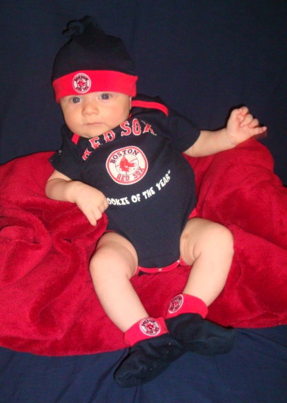 Emmett is Already a Huge Sox Fan